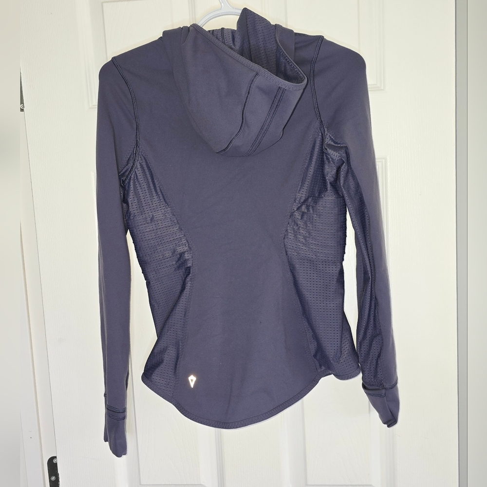 Ivivva Hooded Sweater/Jacket Light Purple - Picture 2 of 4